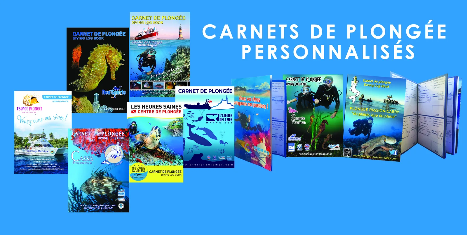 Carnets de plongée