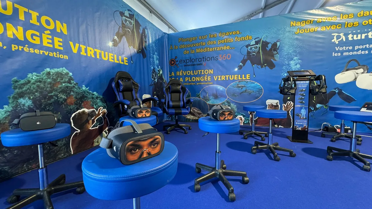 Stand Turtle Prod aux Nauticales 2026 à La Ciotat